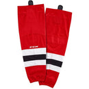 CCM SX8000 New Jersey Devils Intermediate Socks 27"
