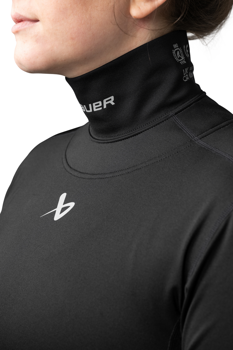 Bauer '25 Womens Neck Protect Long Sleeve Shirt