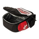 Bauer S26 lunch box open showing insulated interior in black and red colorway