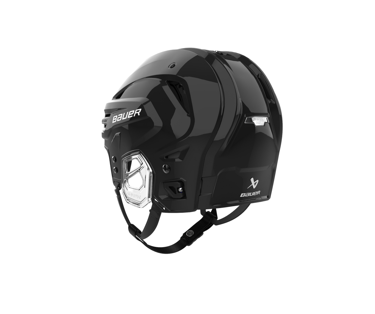 bauer helmets motorcycle S25 Re-Akt 3D Helmet optimized comfort padding coverage Bauer Hyperlite 2 Ice Hockey