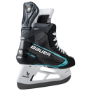 Bauer Supreme Fuse Senior ice hockey skate in black with teal accent and white blade holder