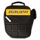 Bauer S26 lunch box in black and yellow with padded front panel and carry handle