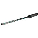 Bauer Supreme F50 Pro Intermediate goalie stick in black, teal, and silver colorway
