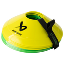 Bauer Training stacked sport cones in yellow and green with black carrying strap