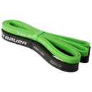 Bauer Dynamic Off Ice Kit resistance bands in green medium and black heavy resistance levels