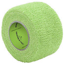 Renfrew Pro lime green stretch grip hockey tape roll on white background