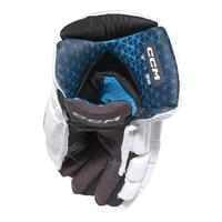 CCM Jetspeed FT8 Pro White Ice Hockey Gloves Senior
