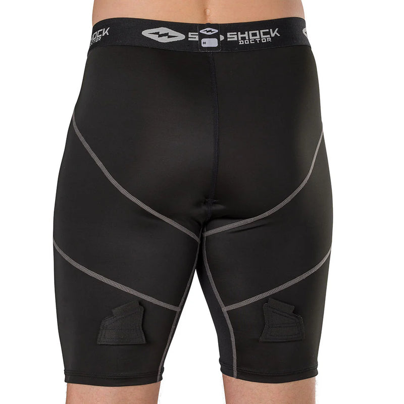 Bioflex Compression Equipment Shock Doctor '24 Men's Compression Short w/ BioFlex Cup
