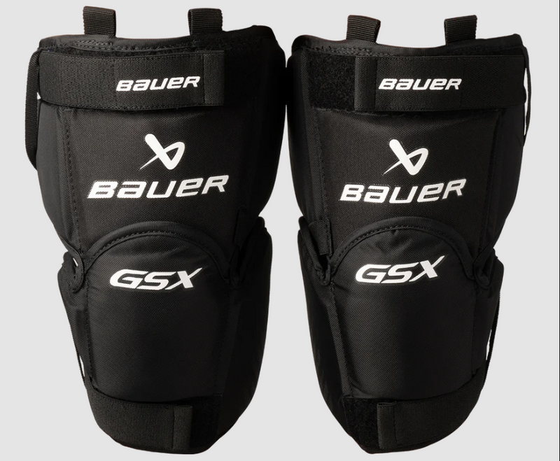 Bauer GSX Ice Hockey Goalie Knee Guards Youth