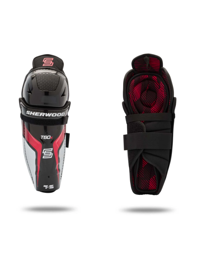 Sherwood T60X Ice Hockey Shin Guards Junior