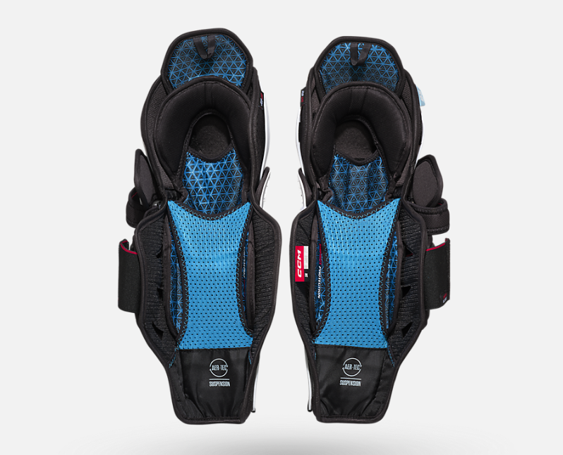 CCM Jetspeed FT8 Pro Ice Hockey Shin Guards Junior