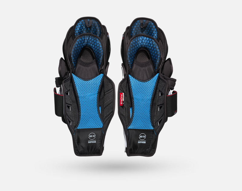 CCM Jetspeed FT8 Ice Hockey Shin Guards Junior