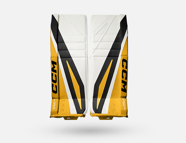 CCM Eflex E7.9 Ice Hockey Goalie Leg Pads Intermediate