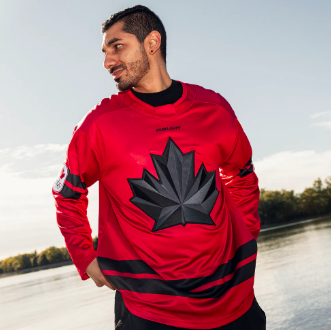 hockey gear online canada Bauer Hockey Canada Olympic Ice Hockey Jersey Small