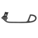 Bauer black off-ice blade protector with loop handle and nylon strap attachment