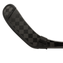 Bauer off-ice blade protector in black carbon fiber pattern, close-up detail view
