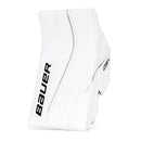 Bauer GSX Senior Ice Hockey Goalie Blocker in all-white colorway with silver accents