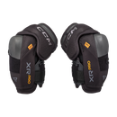 CCM Tacks XR Pro Senior ice hockey elbow pads pair shown front view in black