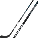 CCM Ribcor Trigger 6 senior ice hockey stick in black, white, and teal colorway