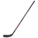 CCM Ribcor Trigger Unleashed Pro Senior ice hockey stick in black with pink and teal graphics