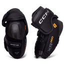 CCM Tacks XR Pro Senior ice hockey elbow pads shown from front and side angles