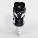 Rear view of CCM XR 70 Junior Goalie Ice Hockey Skate showing heel counter and blade