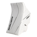 Bauer GSX Ice Hockey Goalie Blocker Intermediate in white with grey accents