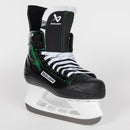 Bauer X-LS Ice Hockey Skate in black with green accents and white blade holder
