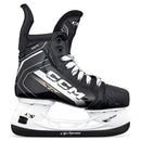 CCM XR 90 Junior ice hockey skate in black and white with SpeedBlade holder
