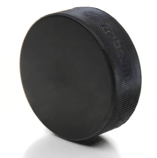 Inglasco Black Hockey Puck