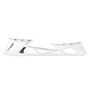 Bauer Vertexx Edge Goalie Skate Holder in white, senior right side profile view