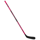 Sherwood Playrite youth ice hockey stick in vibrant pink and black colorway
