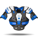 Sherwood Code Photon 1 Senior Ice Hockey Shoulder Pads in black, white, and royal blue
