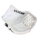 Vaughn Ion ice hockey goalie catch glove in white with mesh pocket, junior size