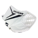Vaughn Ion Junior ice hockey goalie catch glove in white and black colorway