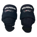 Vaughn Ion Pro senior ice hockey goalie knee guards pair in black