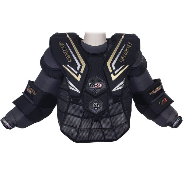 Coquille Protection Hockey VHV Senior – Taille XL – Noir, Mousse & Plastique Robuste