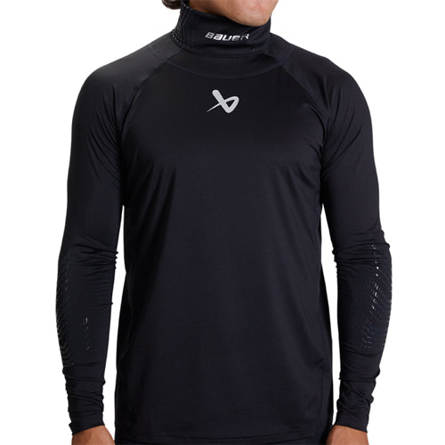Bauer NeckProtect Long Sleeve Youth Top